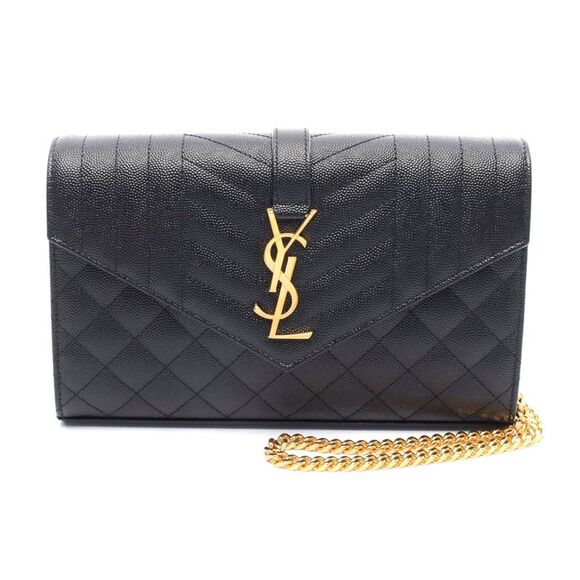Saint Laurent Leather Shoulder Bag - Picture 1 of 4